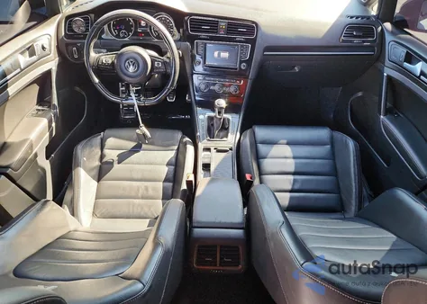 2017 Volkswagen Golf R из США, поврежденный, VIN WVWWF7AU2HW133242